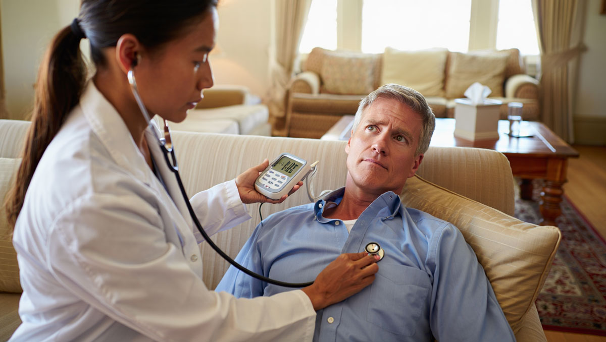 متخصص قلب در منزل