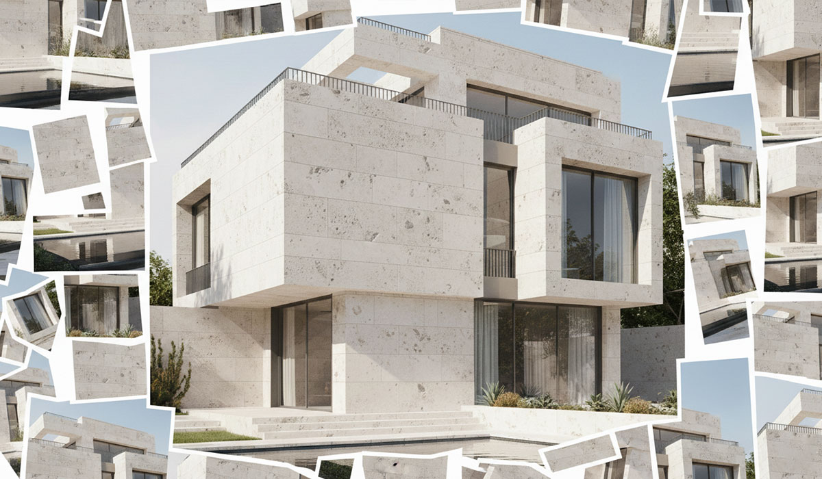 سنگ سفید نما